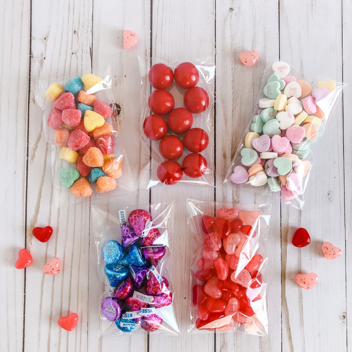 Personalized Valentine's 2.5 inch Stickers, Valentine's Stickers, Valentine Stickers and Treat Bags| Set of 24