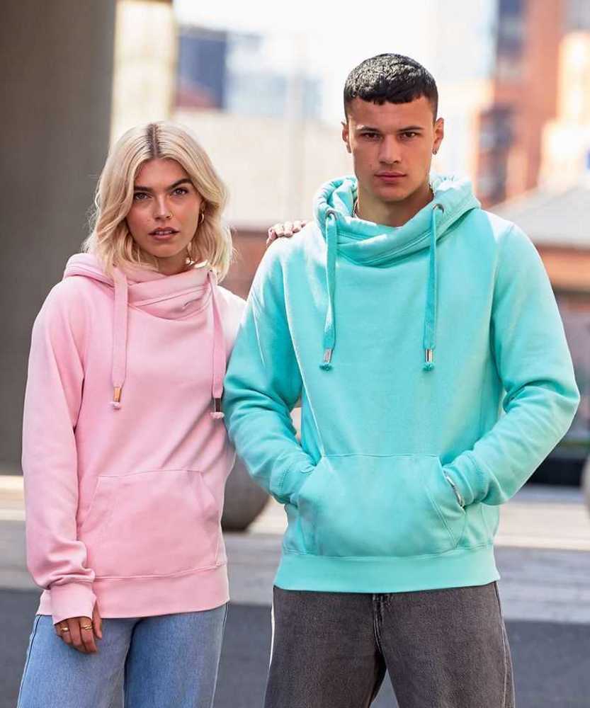 Funnel Neck Hoodies Unisex 