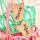  Personalized Bunny Easter Basket Tags