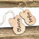  Personalized Bunny Easter Basket Tags