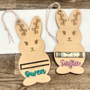  Bunny Money Holder | Easter Basket Tags