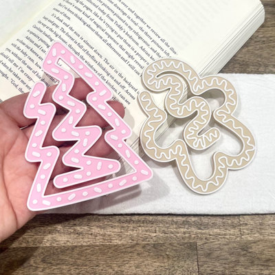 Cute Christmas Jumbo Paperclip - Stocking Stuffer Bookmark
