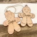  Personalized Gingerbread Ornament | DIY Christmas Coloring Craft