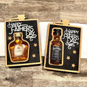  Father's Day Gift | Mini Alcohol Bottle Box for Dad or Grandpa