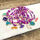  Halloween Stretch Bracelet - Boo Basket Treat Gift