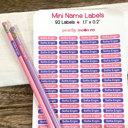  Personalized Name Sticker Labels for Back to School and Daycare