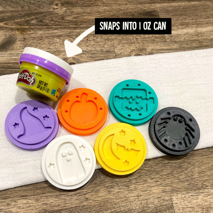 Halloween Play-Doh Stamps | Party Favors for Kids