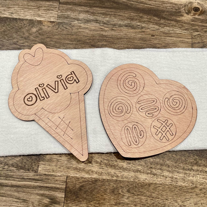 Personalized Kid's Valentine's Day DIY Craft Kit