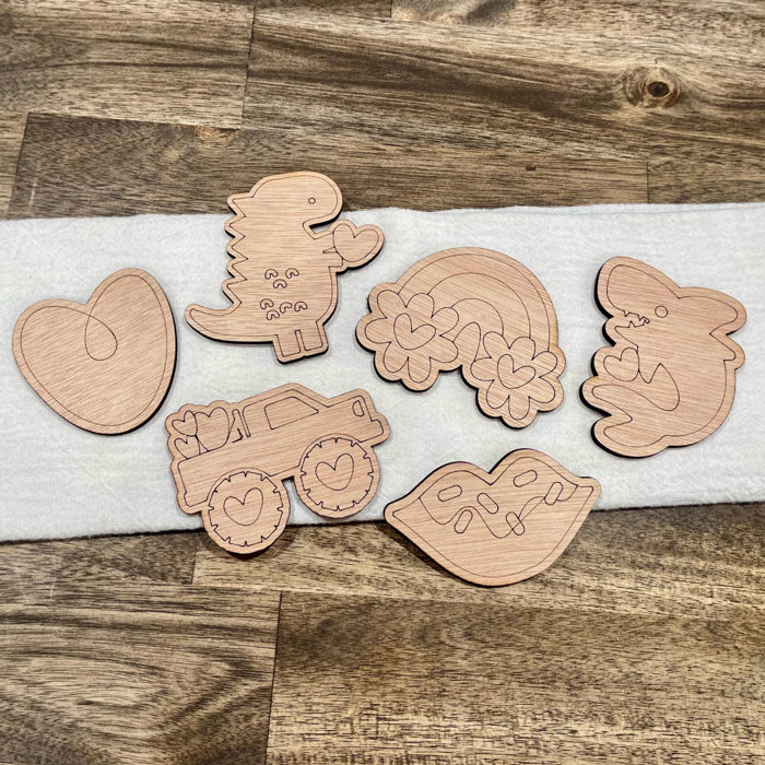 Personalized Kid's Valentine's Day DIY Craft Kit