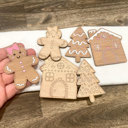  DIY Christmas Magnet Craft Set for Kids | 6 Magnets Total