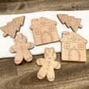  DIY Christmas Magnet Craft Set for Kids | 6 Magnets Total