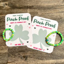  St. Patrick's Day Shamrock Bracelet - Make Yourself Pinch Proof