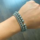  Silver Ball Bracelet - Stainless Steel