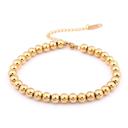  Gold Ball Bracelet - Stainless Steel