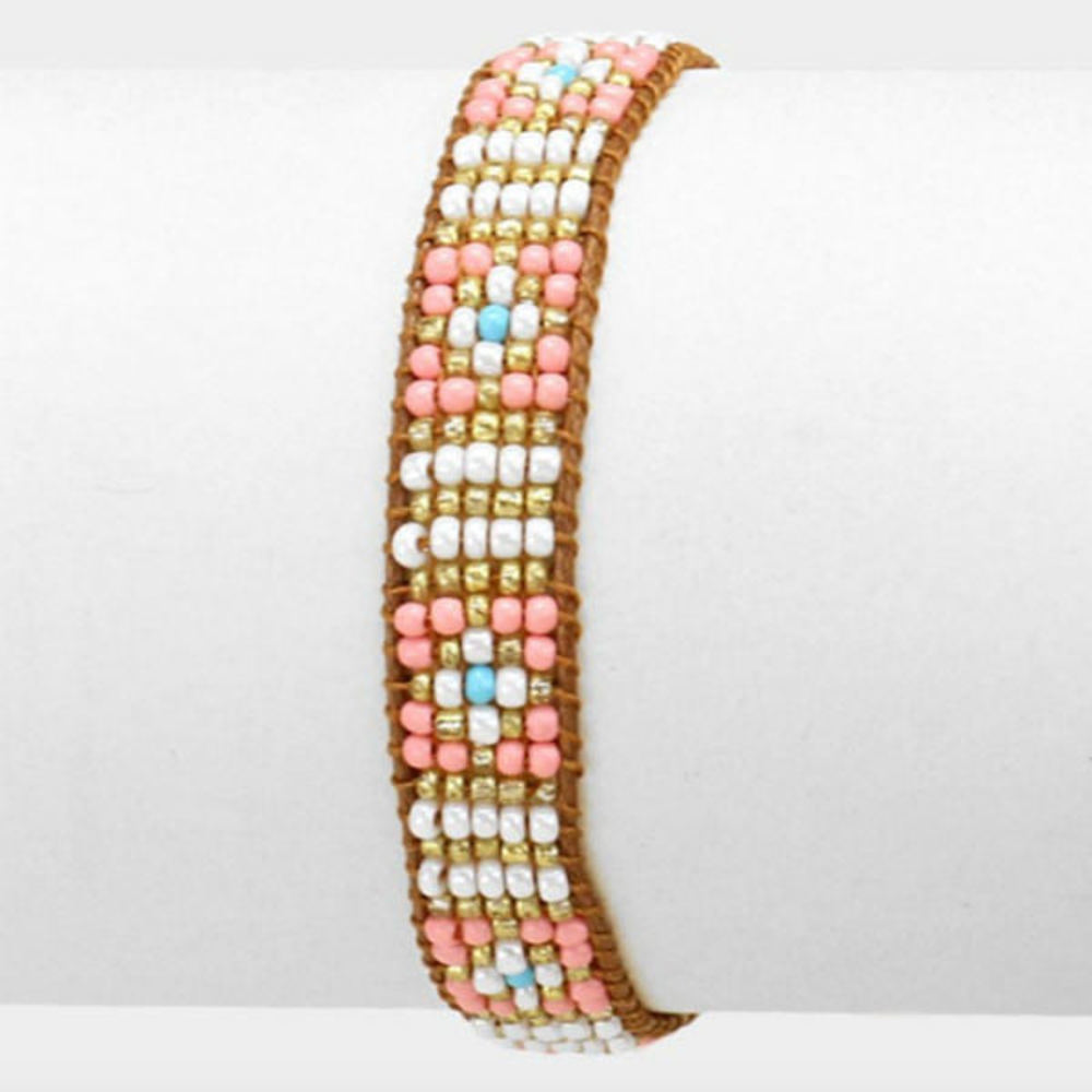 Arikara Bracelet - Peach