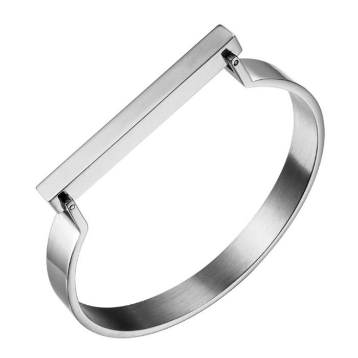 Lux Bar Bangle Bracelet - Stainless Steel