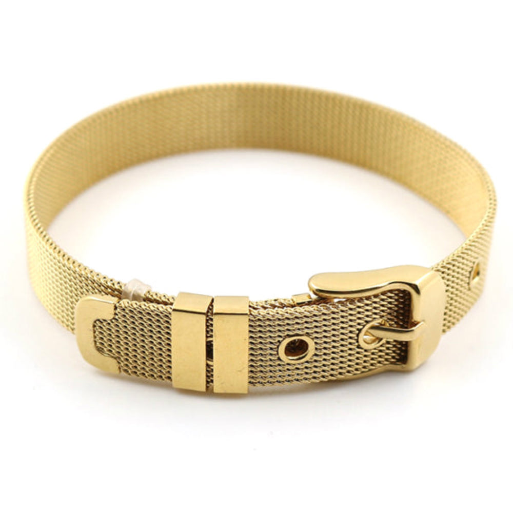 Mesh Belt Bracelet - Stainless Steel