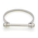  Screw Bangle Bracelet - Stainless Steel