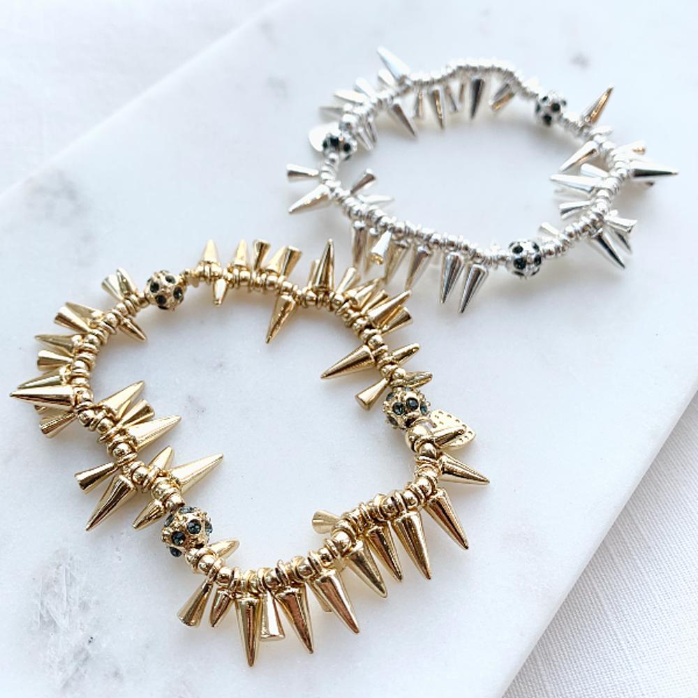 Spike Stretch Bracelet