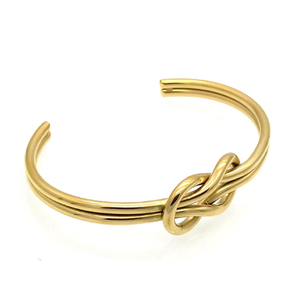 Infinity Cuff Bracelet - Stainless Steel