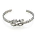  Infinity Cuff Bracelet - Stainless Steel