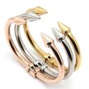  Arrow Cuff Bracelet - Stainless Steel