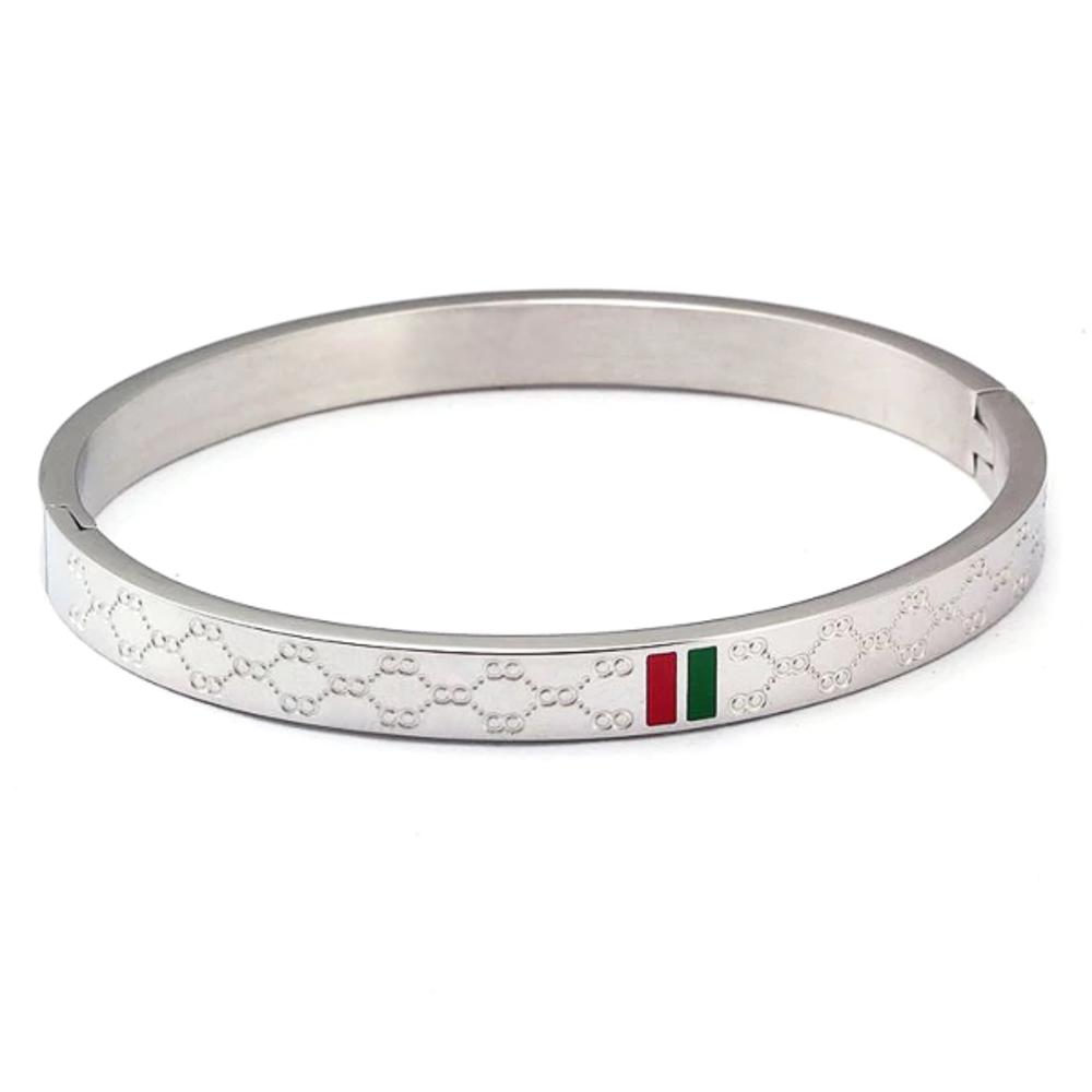 Giana Bangle Bracelet - Stainless Steel