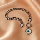  Kaci Evil Eye Bracelet - Stainless Steel