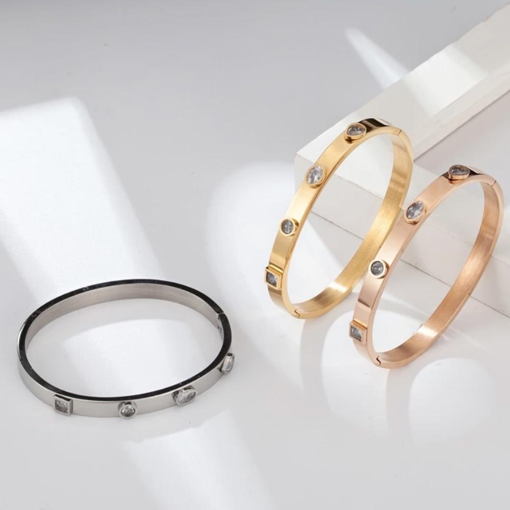 Sublime Bangle Bracelet - Stainless Steel