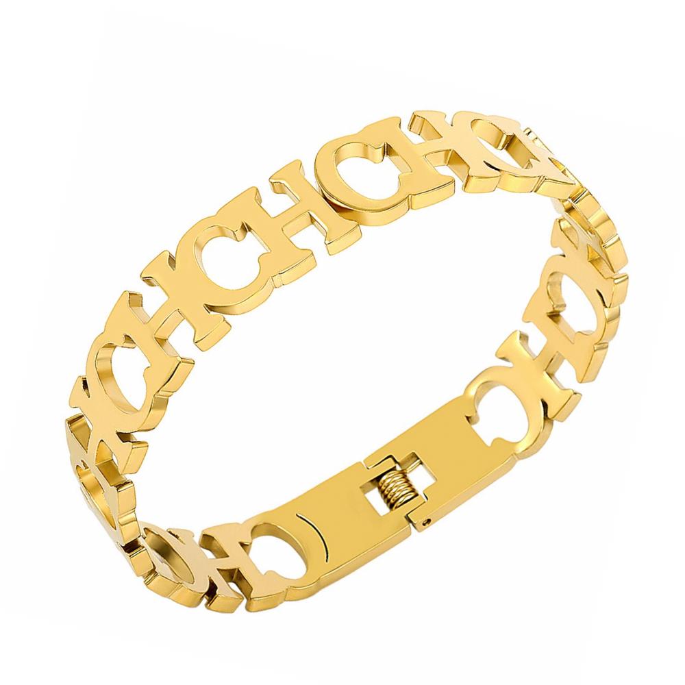 ChaCha Bangle Bracelet - Stainless Steel