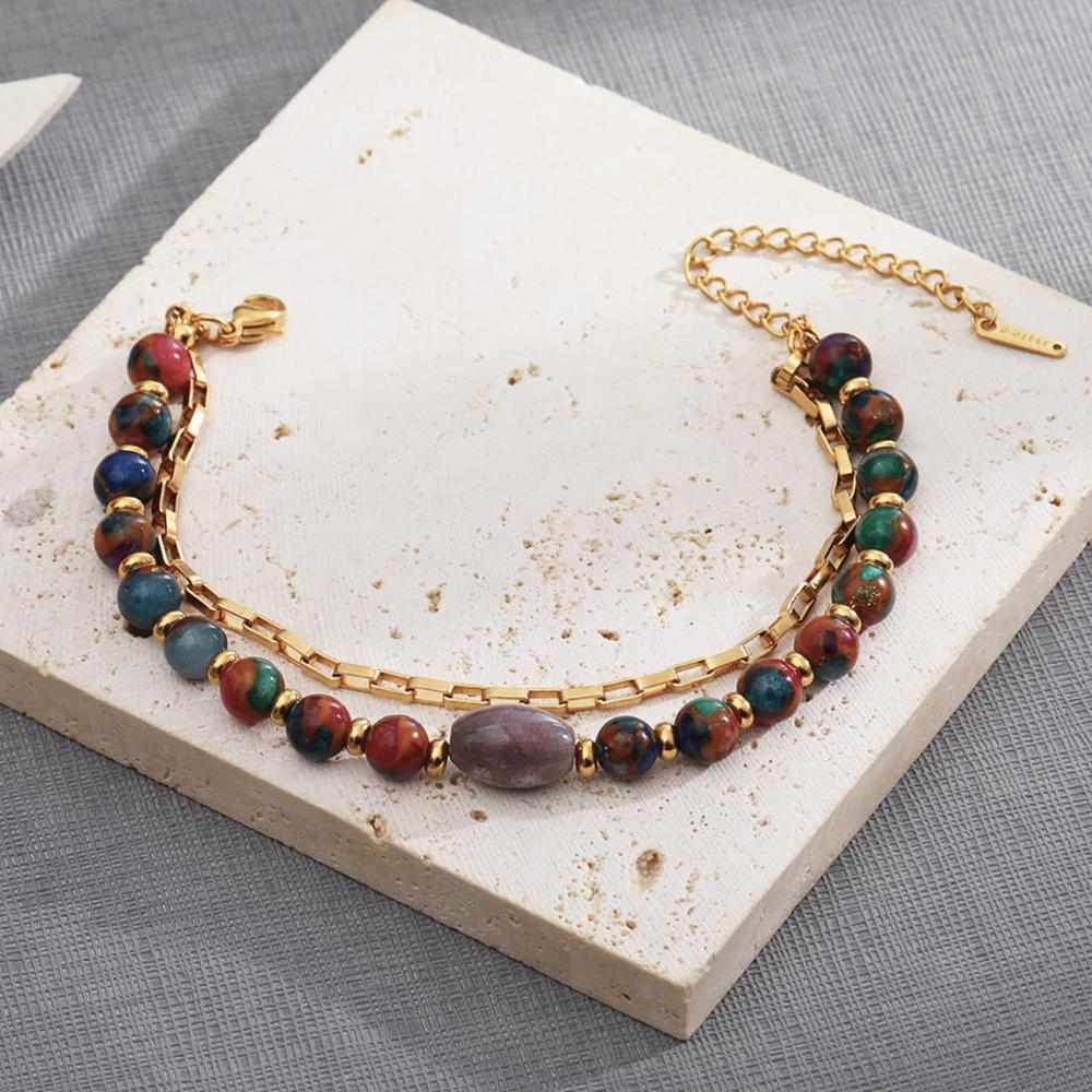 Gaia Natural Stone Bracelet