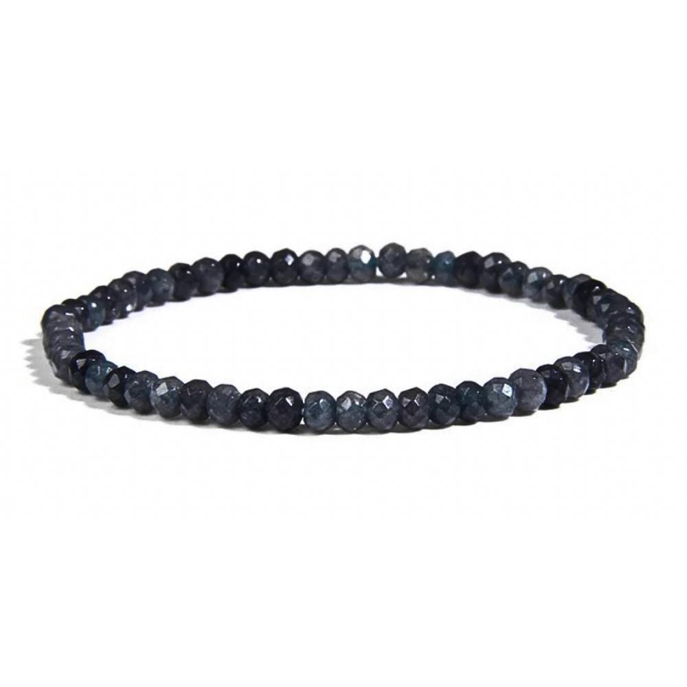 Natural Stone 4mm Stretch Bracelet Collection