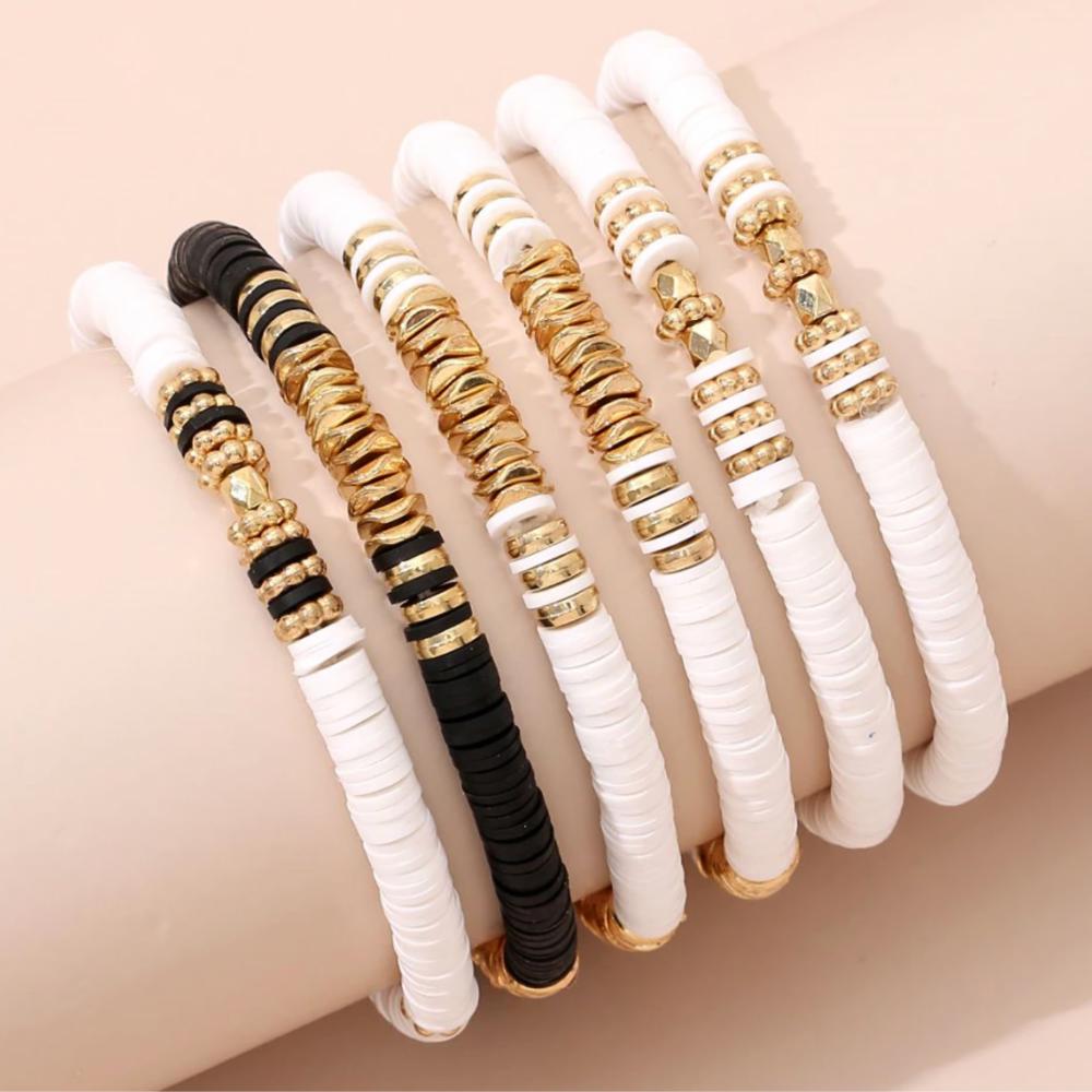 Maia Heishi Bracelet Set of 6