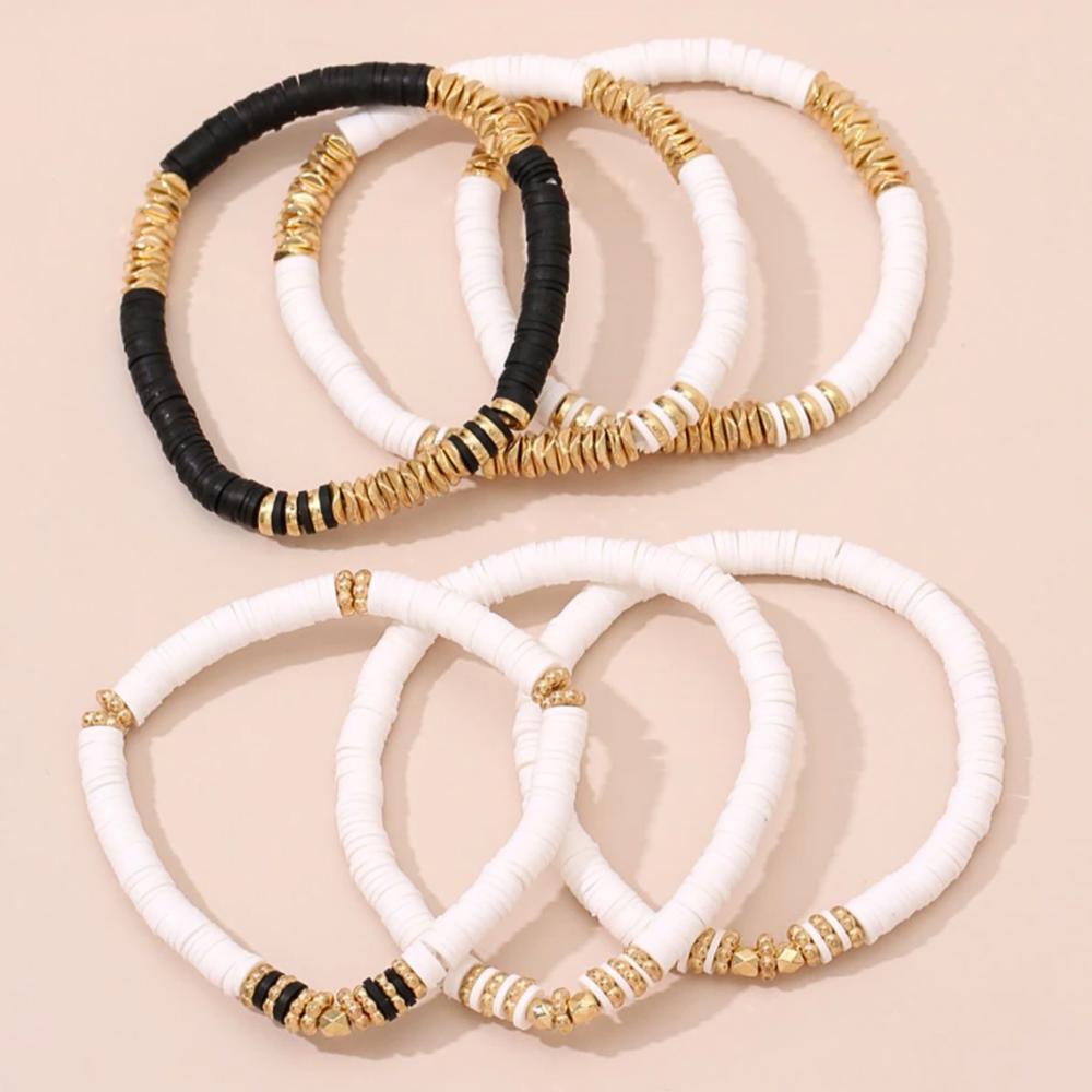 Maia Heishi Bracelet Set of 6