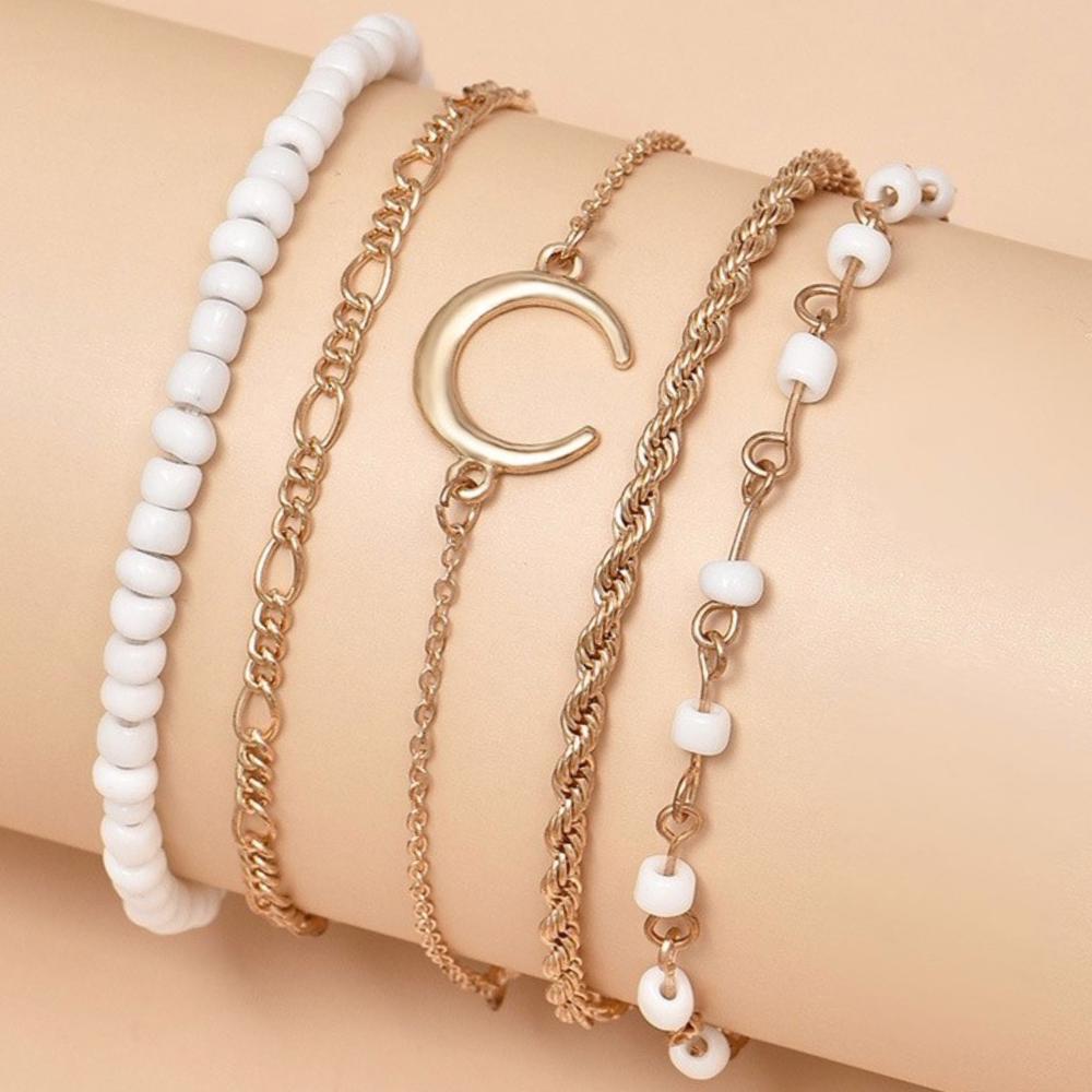 Crescent Bracelet Set