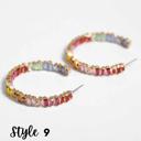 Style 9  CLEARANCE Colorful Earrings Collection