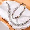  Clover Glam Set of 2 Bracelets