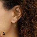  Double Hole Earring Collection