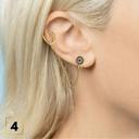  Double Hole Earring Collection