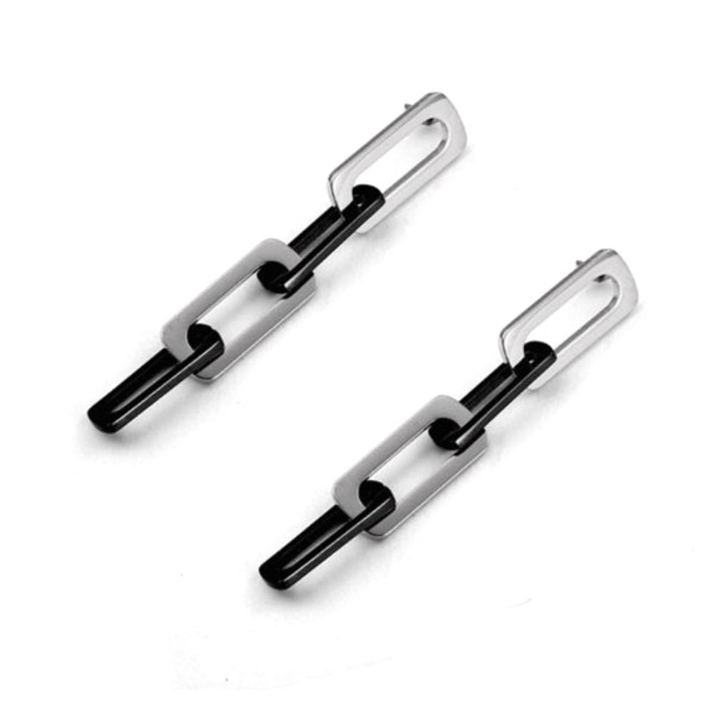 Kato Link Earrings - Stainless Steel