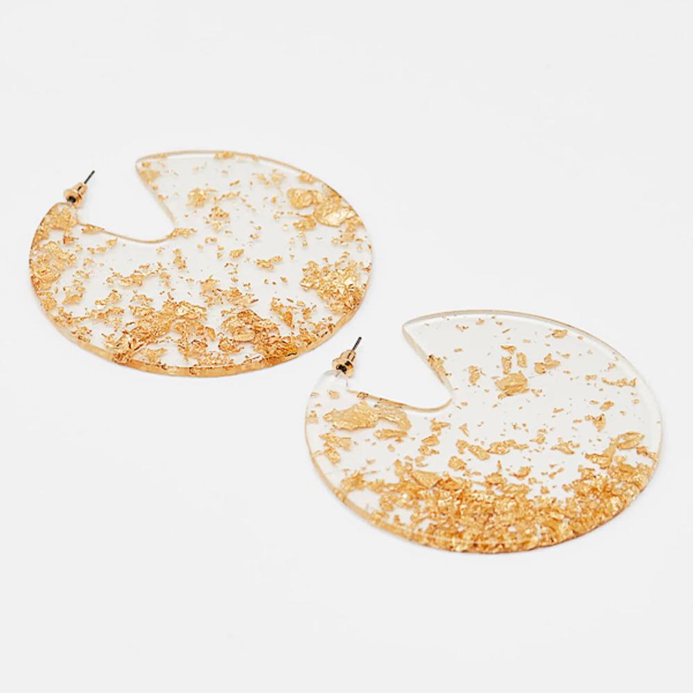 Gold Confetti Earrings