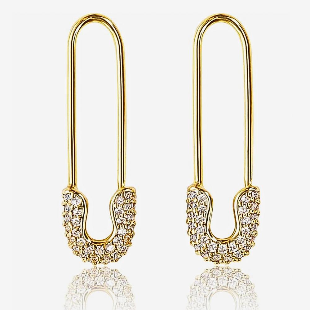 Safety Pin Earrings