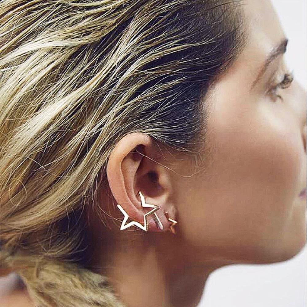 Star Shaped Ear Cuff Set