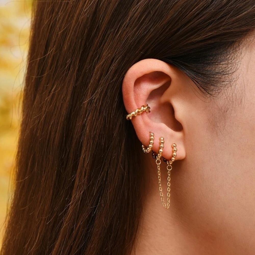 Twisted Ear Cuff Set