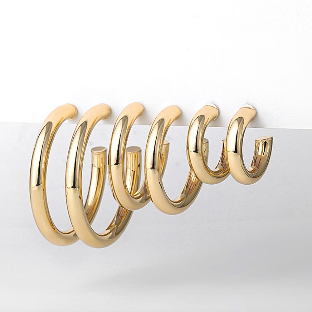 Chunky Hoop Earrings