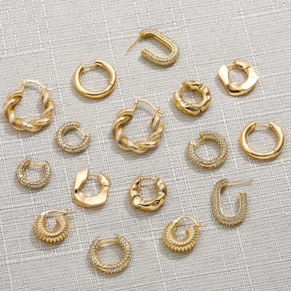 Trendy Hoop Earrings Collection