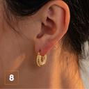  Trendy Hoop Earrings Collection