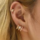  Sublime Set of Earrings and Ear Cuff