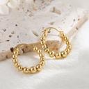  Beatrix Beaded Hoop Earrings