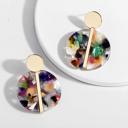  Resin Multicolor Earrings